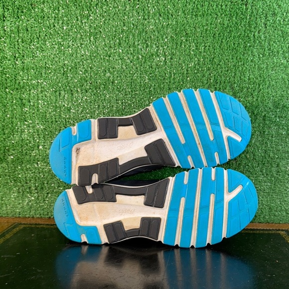 ASICS Rush33 Charcoal Grey Blue T1H2N Men’s Size 12 - Picture 5 of 7